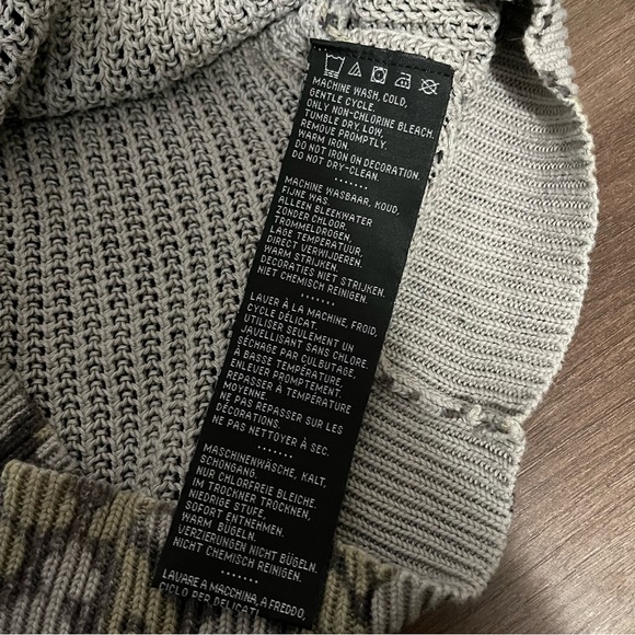 Harley-Davidson Camo Skulls Knit Crochet Tank Top - Picture 7 of 8